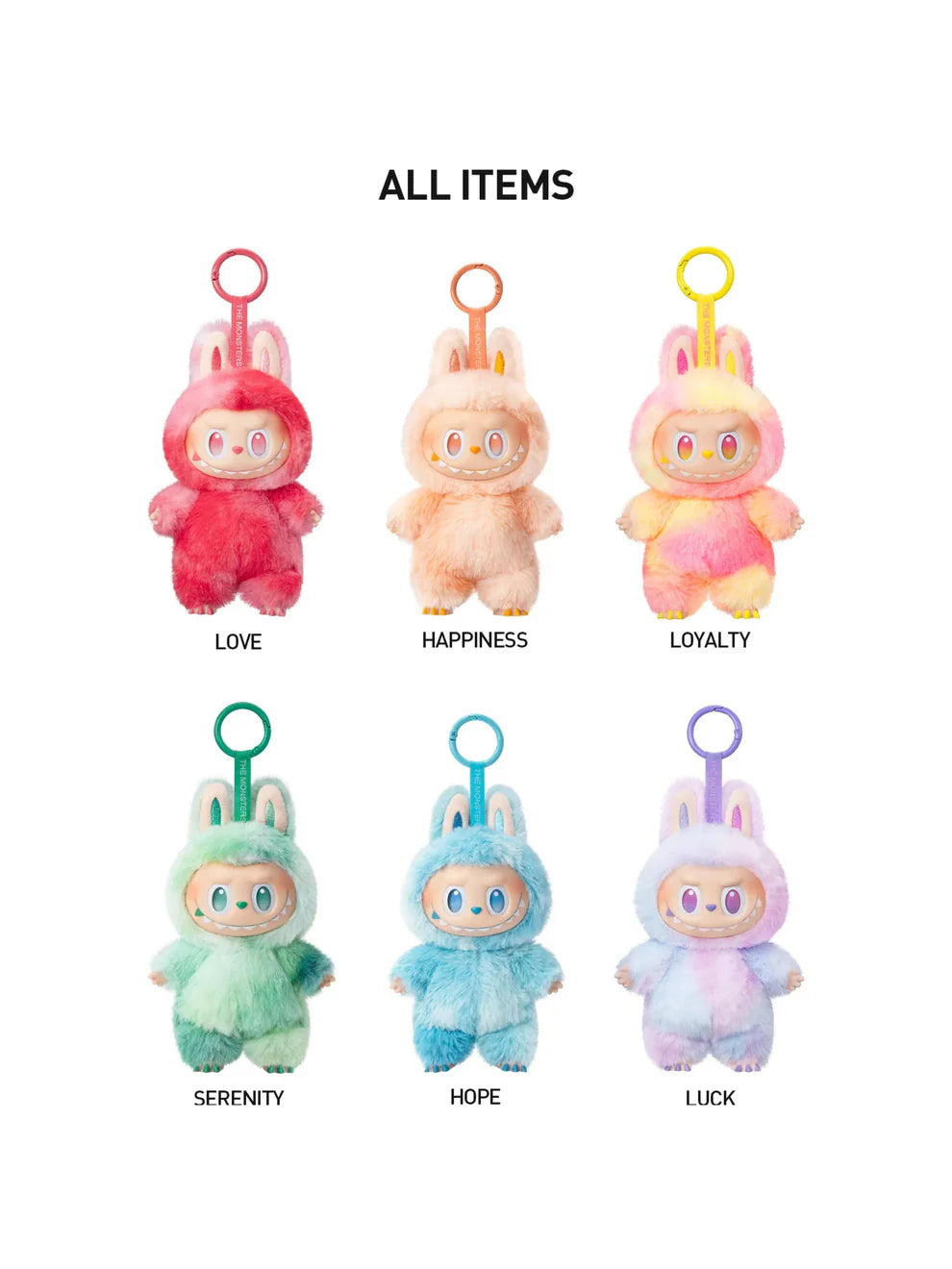 Labubu The Monsters Big into Energy Pendant Sealed Case (6 Blind Boxes)